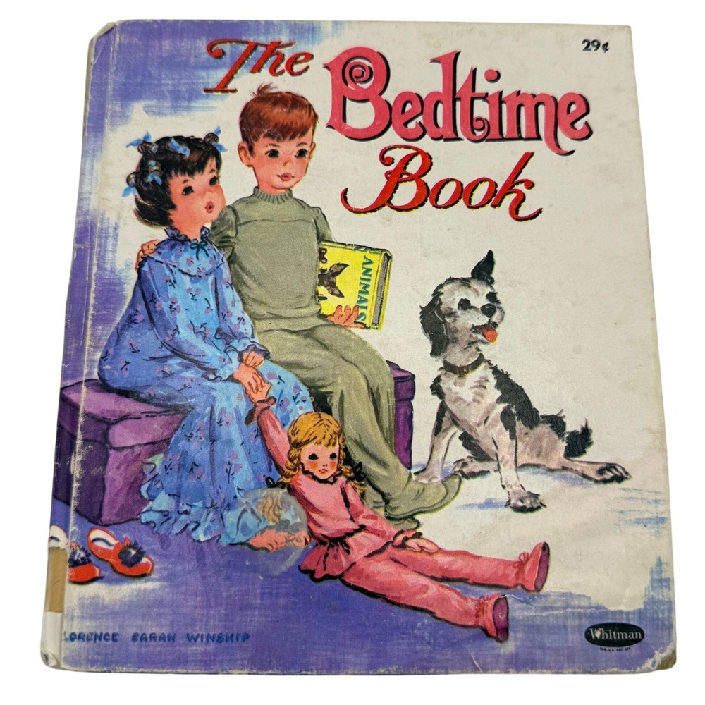 Vintage Whitman Tell-a-Tale The Bedtime Book Mabel Watts 1963 Hardcover Children